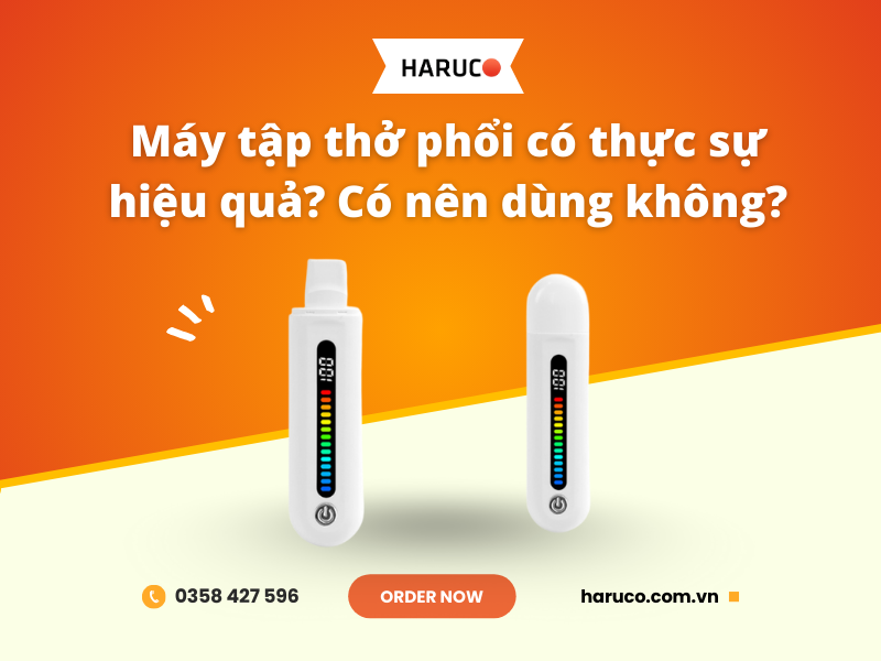 Máy tập thở phổi có thực sự hiệu quả? Có nên dùng không?
