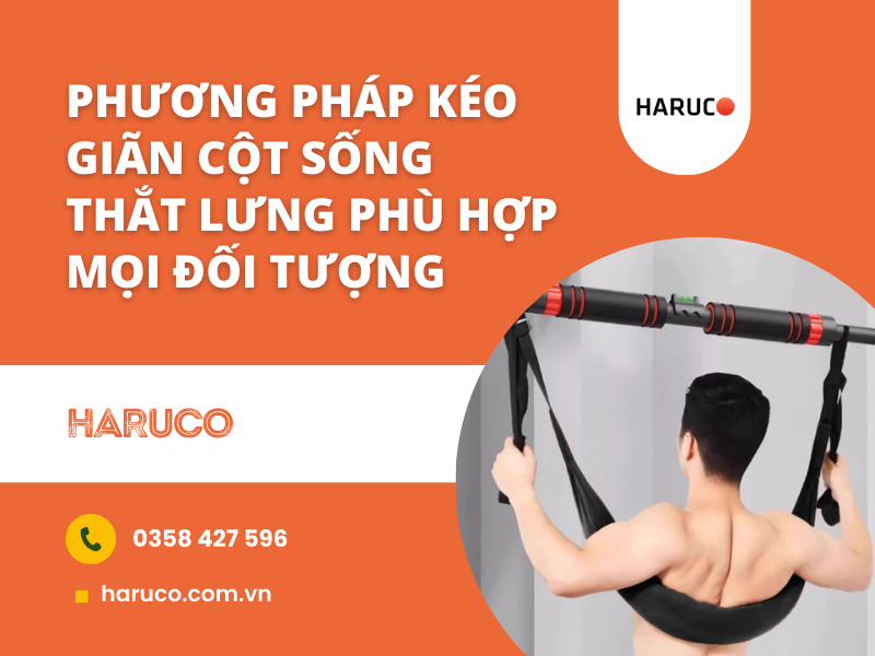 Phương pháp kéo giãn cột sống thắt lưng phù hợp mọi đối tượng