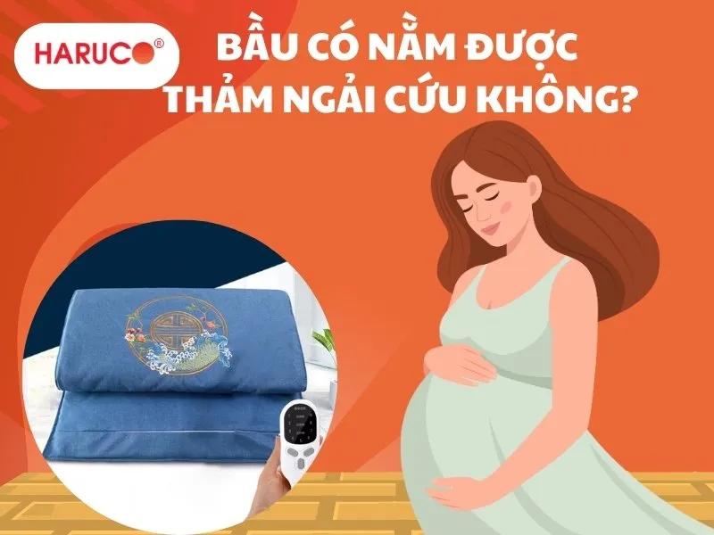 Bà bầu có nằm được thảm ngải cứu không