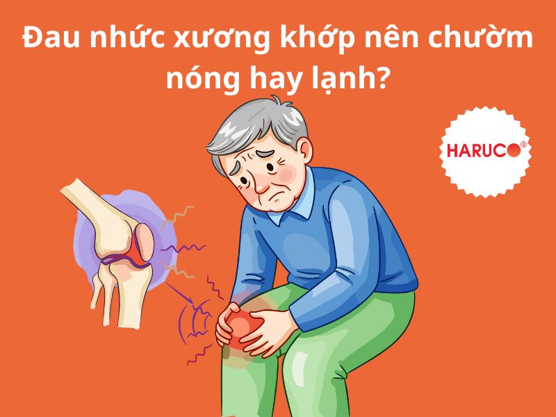 Bị đau nhức xương khớp nên chườm nóng hay lạnh để giảm đau?