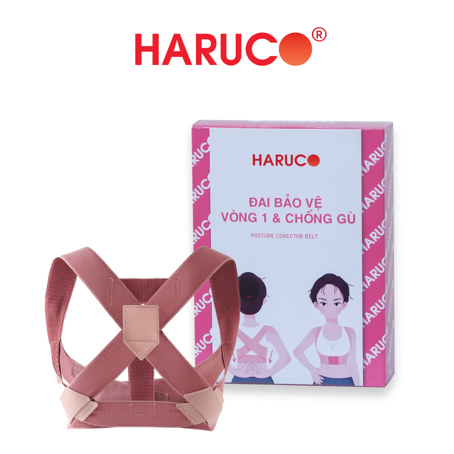 Đai Lưng Chống Gù Nâng Đỡ Vòng Một Haruco HRC-06-7