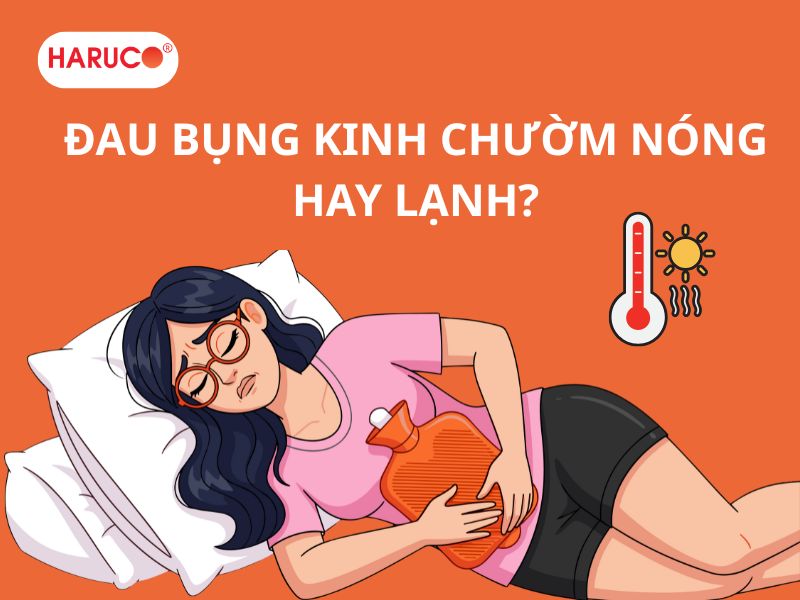 Đau bụng kinh chườm nóng hay lạnh? Cách chườm hiệu quả