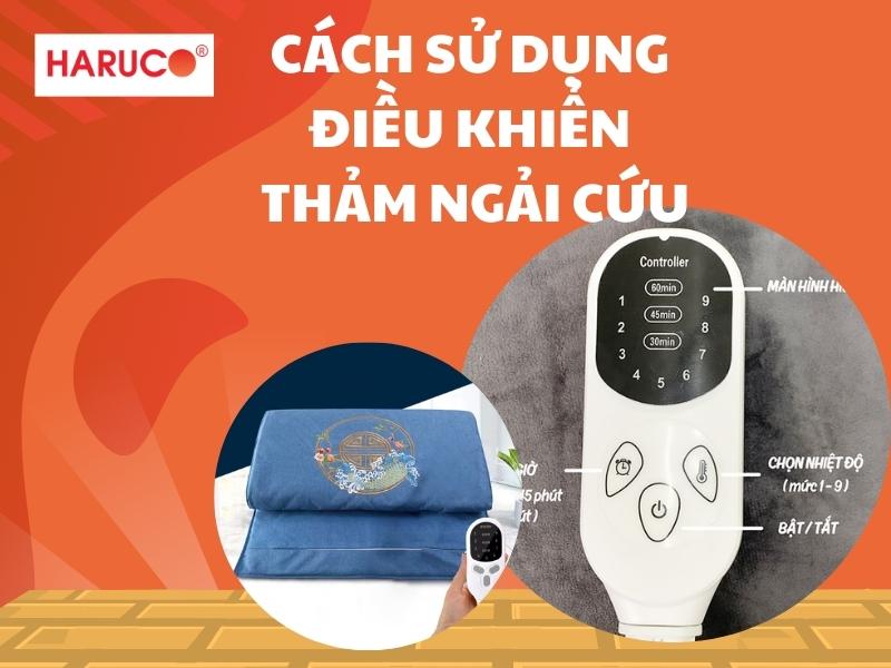 Cách sử dụng điều khiển thảm ngải cứu đúng và an toàn
