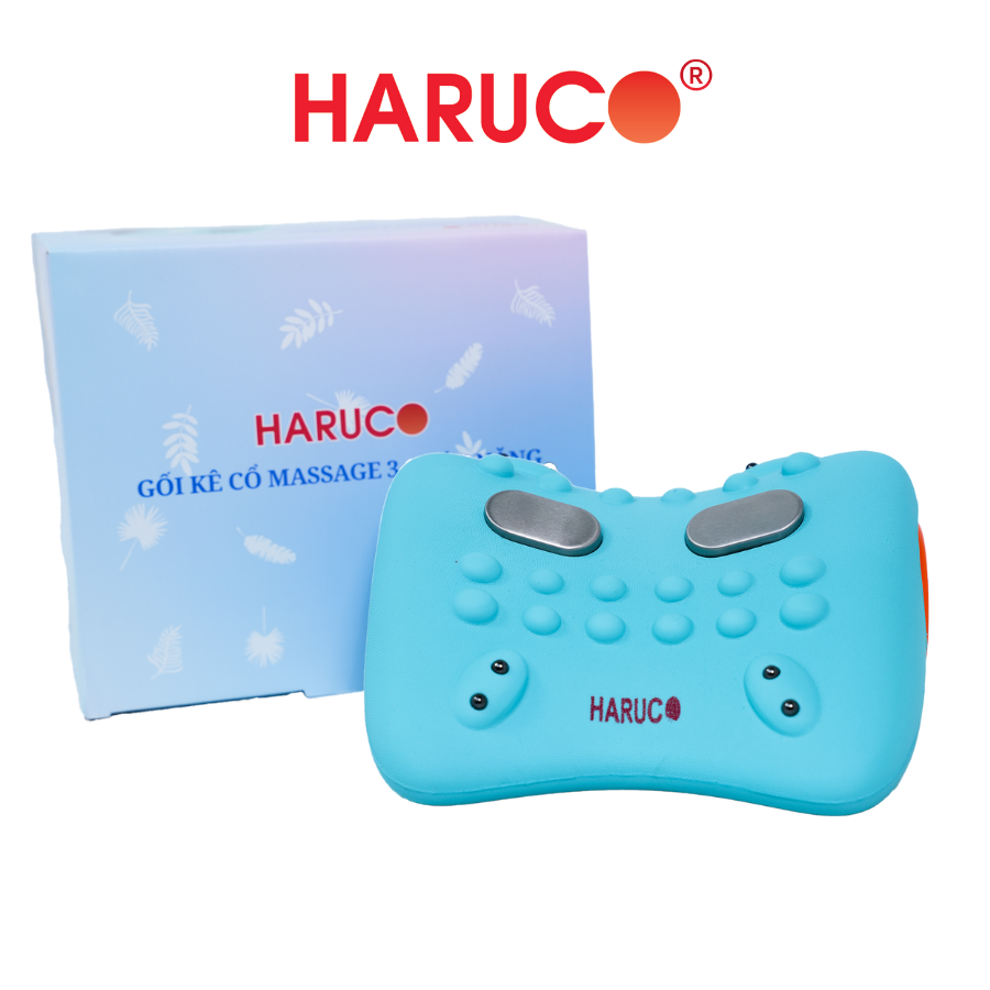 Gối Massage Cổ 3 Chức Năng Haruco HRC-04-3