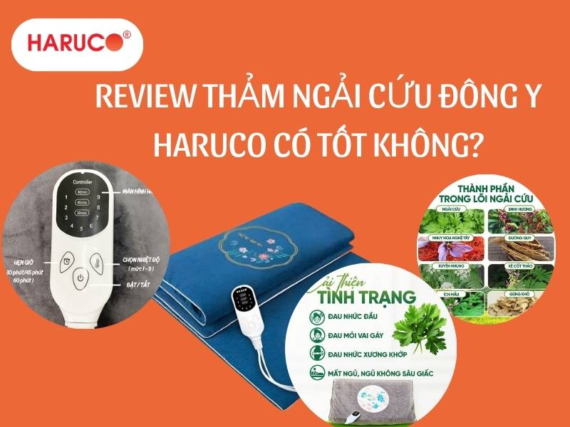 Review thảm ngải cứu đông y Haruco có tốt không? 