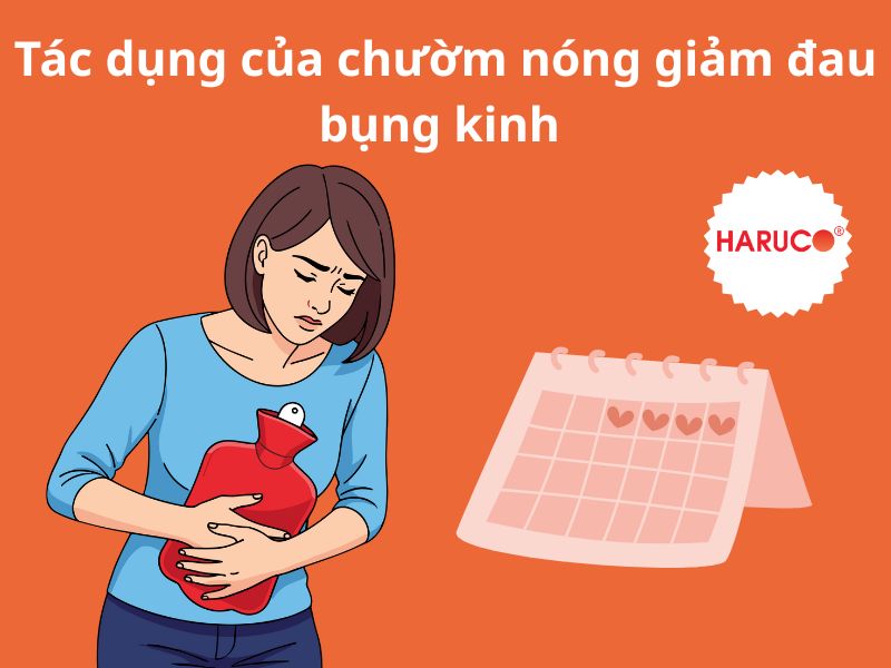 Tác dụng của chườm nóng giảm đau bụng kinh 
