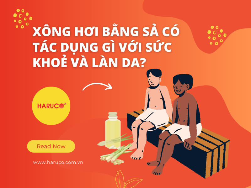 Xông hơi bằng sả có tác dụng gì với sức khoẻ và làn da?