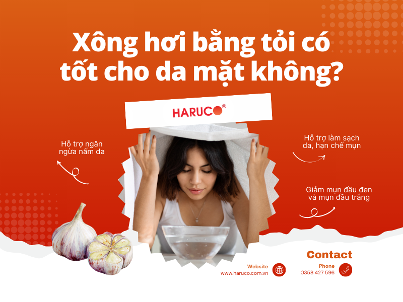 Xông hơi bằng tỏi có tốt cho da mặt không?