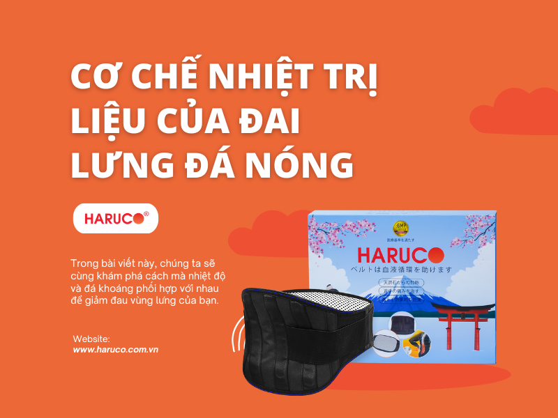 Cơ chế nhiệt trị liệu của đai lưng đá nóng
