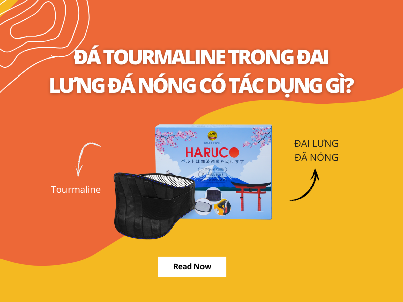 Đá tourmaline trong đai lưng đá nóng có tác dụng gì?