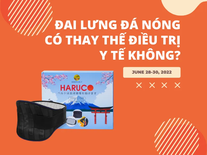 đai lưng đá nóng có thay thế điều trị không