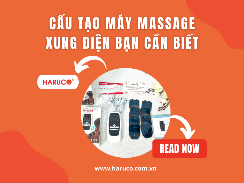 Cấu tạo máy massage xung điện bạn cần biết