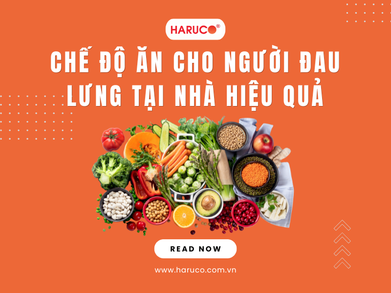 Chế độ ăn cho người đau lưng tại nhà hiệu quả