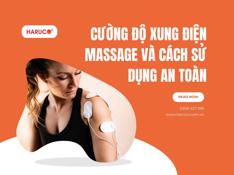 Cường độ xung điện massage và cách sử dụng an toàn