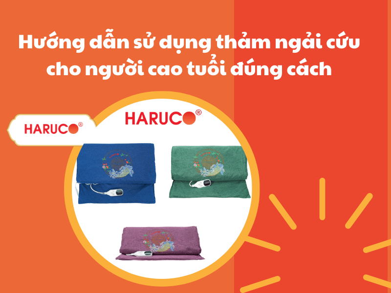 Hướng dẫn sử dụng thảm ngải cứu cho người cao tuổi đúng cách