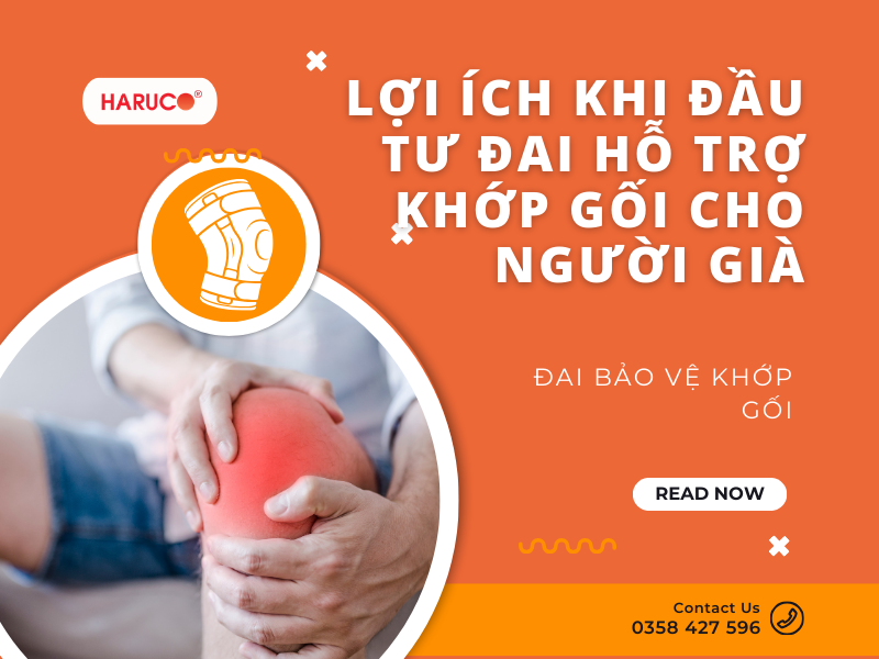 Lợi ích khi đầu tư đai hỗ trợ khớp gối cho người già