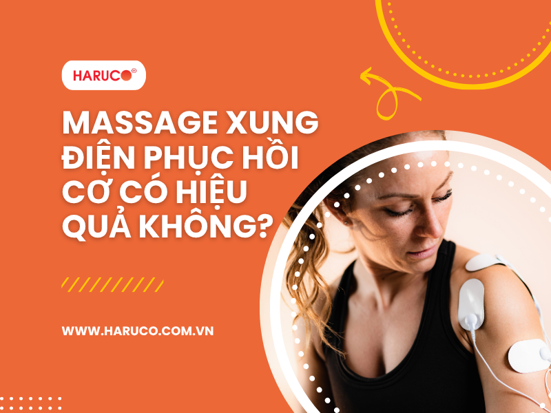 Massage xung điện phục hồi cơ có hiệu quả không?