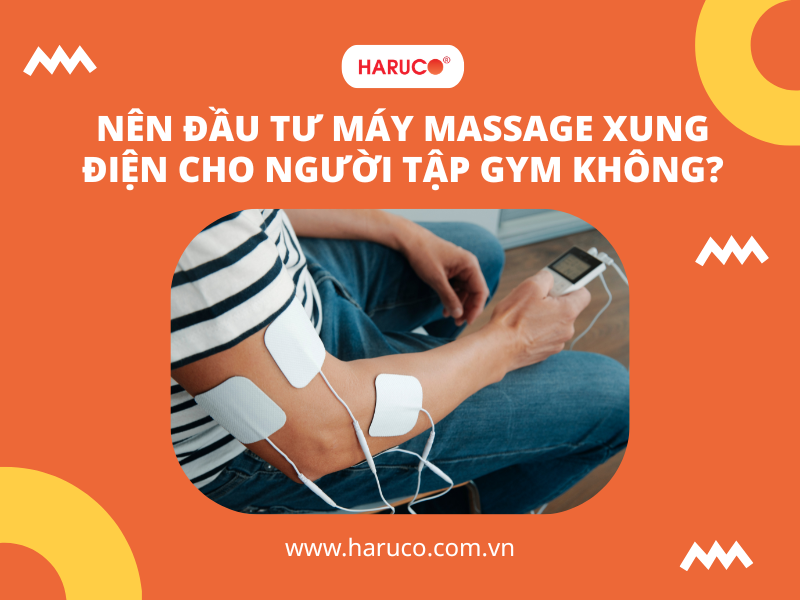 Nên đầu tư máy massage xung điện cho người tập gym không?