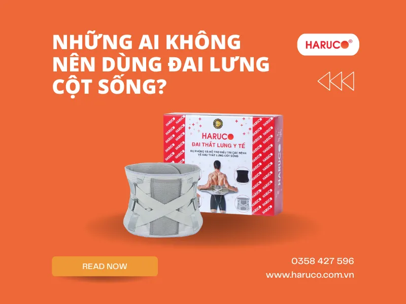 ai không nên dùng đai lưng cột sống