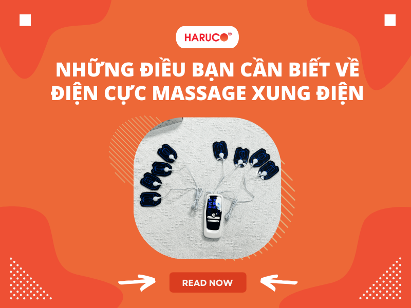 Những điều bạn cần biết về điện cực massage xung điện