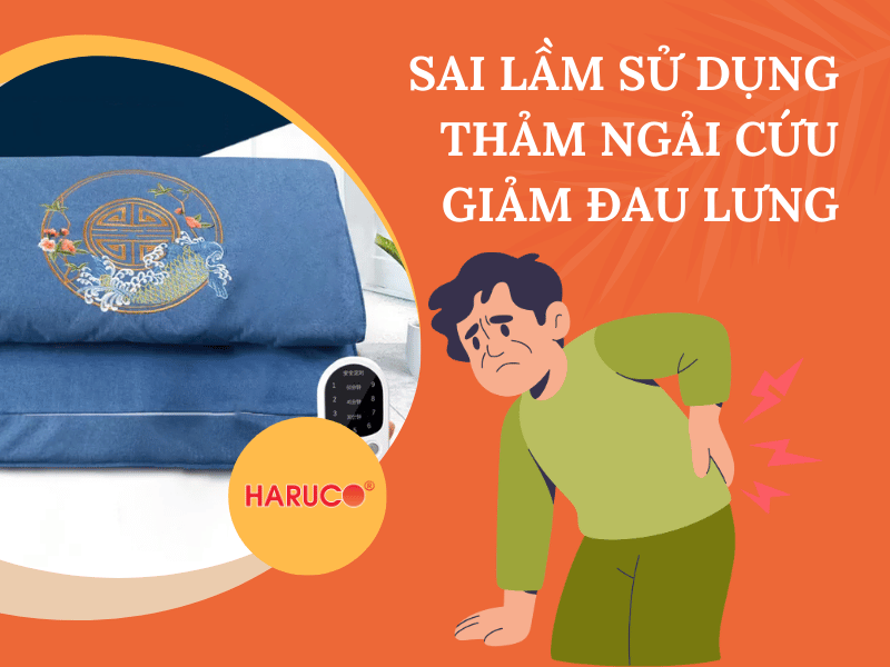 Những sai lầm khi sử dụng thảm ngải cứu giảm đau lưng nên tránh