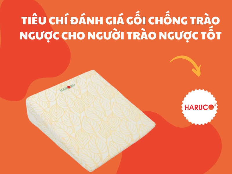 Tiêu chí đánh giá gối chống trào ngược cho người trào ngược tốt