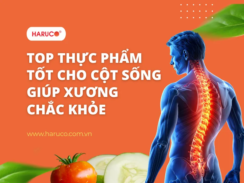 thực phẩm tốt cho cột sống