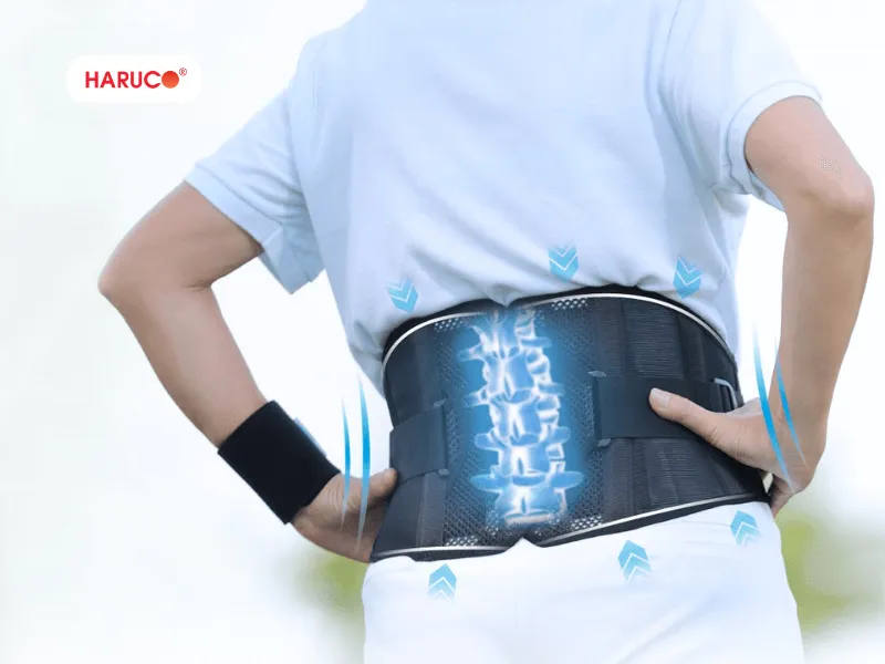 chất liệu đai lưng cột sống - 2
