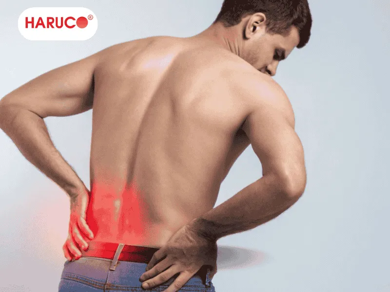 đau lưng phía sau bên trái do tổn thương xương khớp