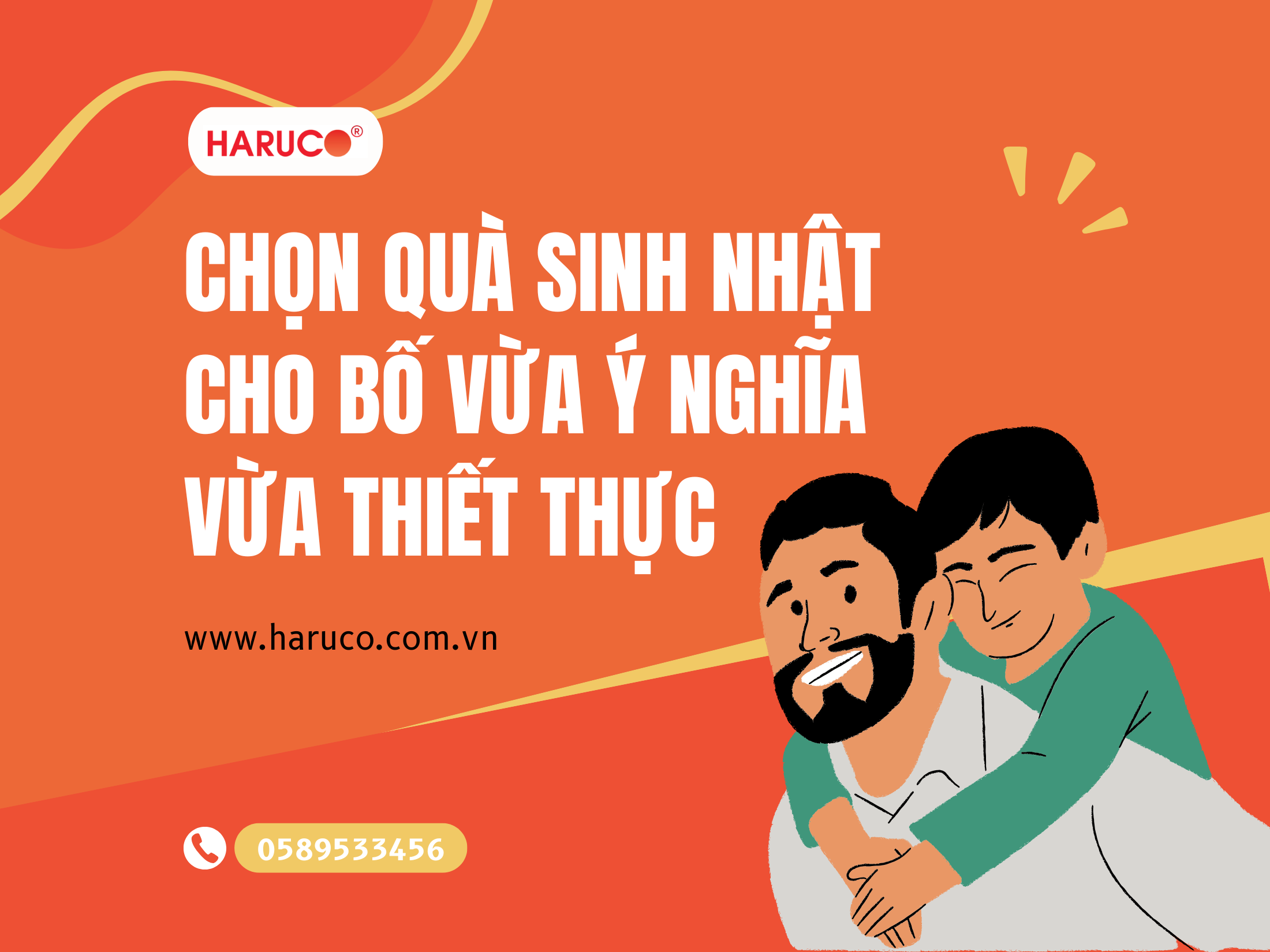 Chọn quà sinh nhật cho bố vừa ý nghĩa vừa thiết thực