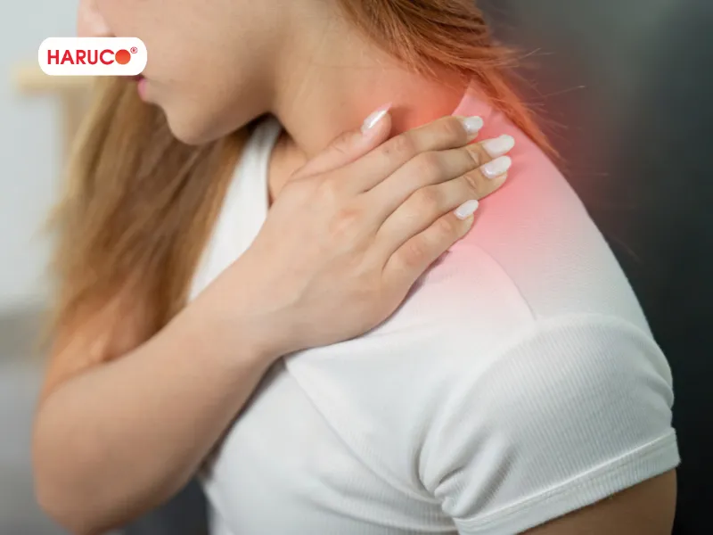 đau cổ vai gáy thiếu máu nào không