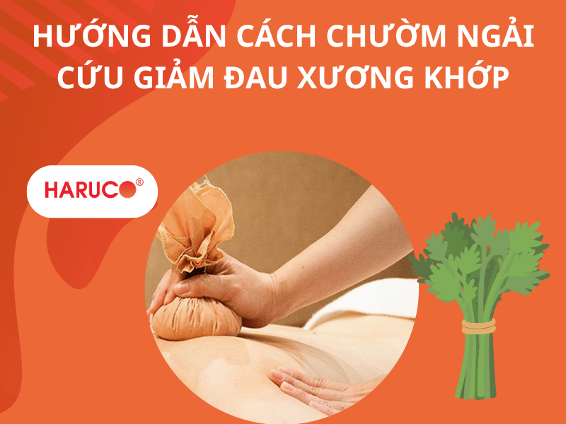 Hướng dẫn cách chườm ngải cứu giảm đau xương khớp
