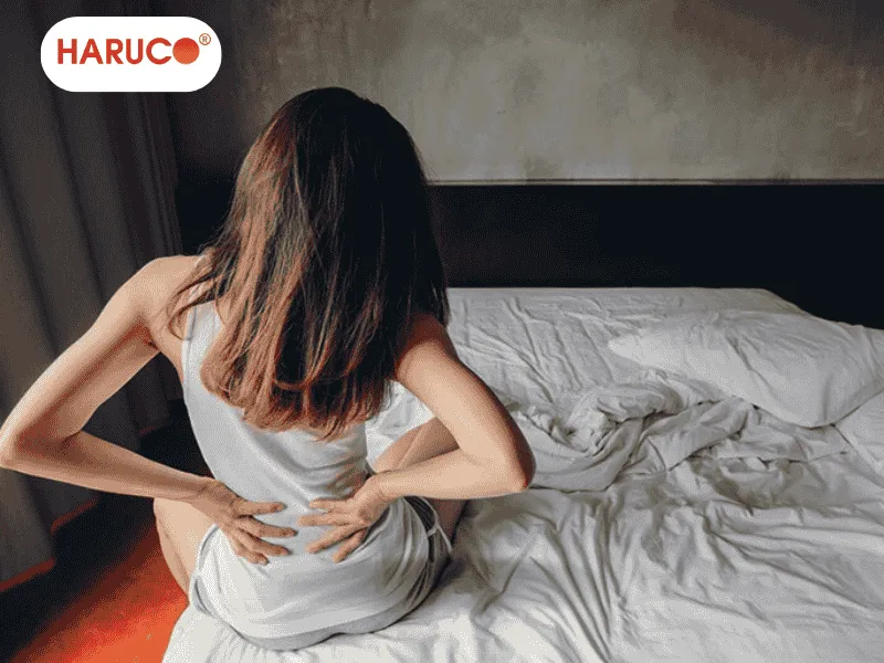 hiện tượng đau lưng về đêm do nằm sai tư thế, chấn thương