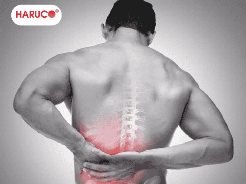Đau lưng phía sau bên trái do tổn thương xương khớp, các vấn đề liên quan đến phụ khoa