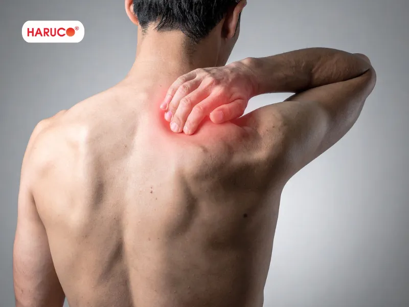 nguyên nhân gây cứng cơ cổ vai gáy -1