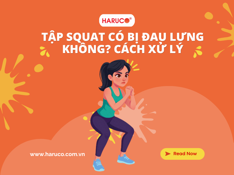 Tập squat có bị đau lưng không? Cách xử lý