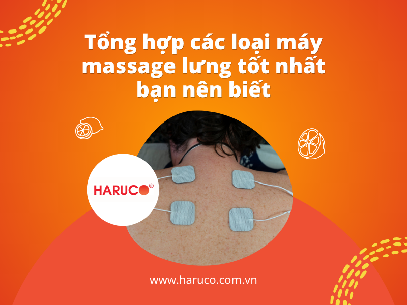 Tổng hợp các loại máy massage lưng tốt nhất bạn nên biết