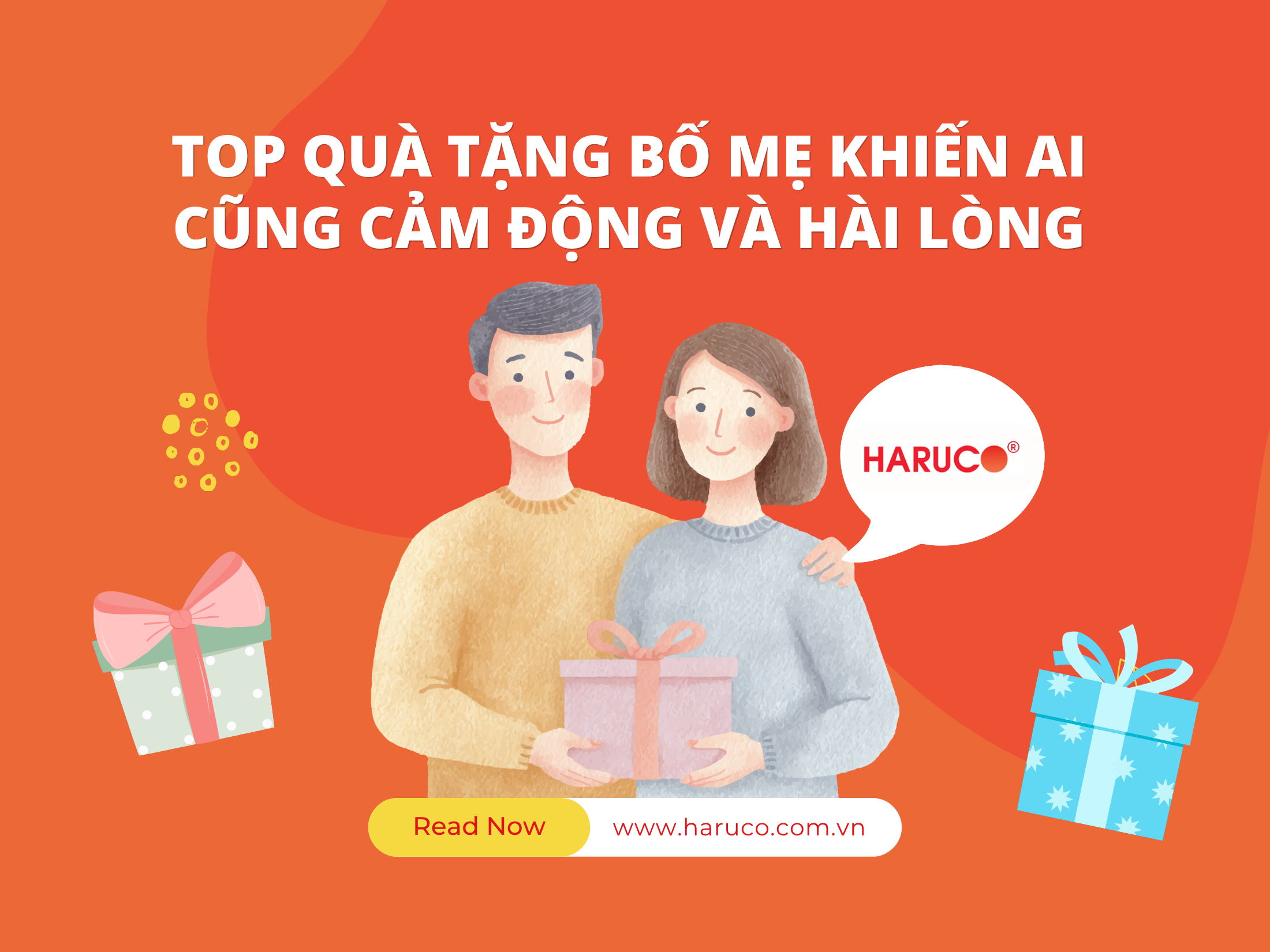 Top quà tặng bố mẹ khiến ai cũng cảm động và hài lòng