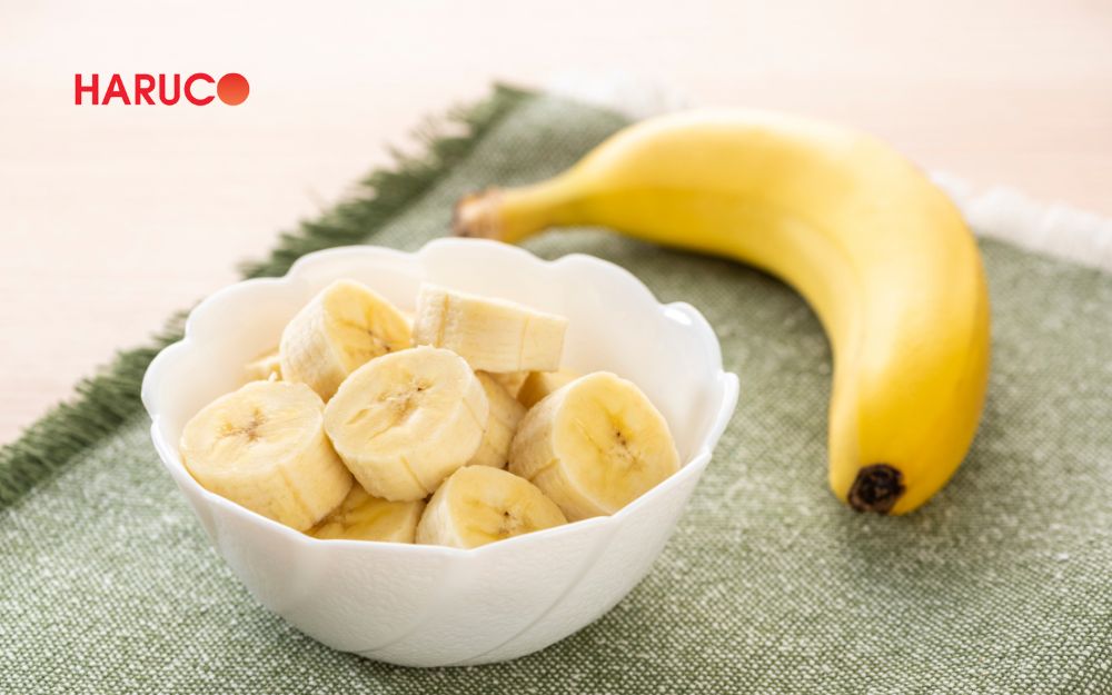 Chuối chứa nhiều carbohydrate và chất xơ