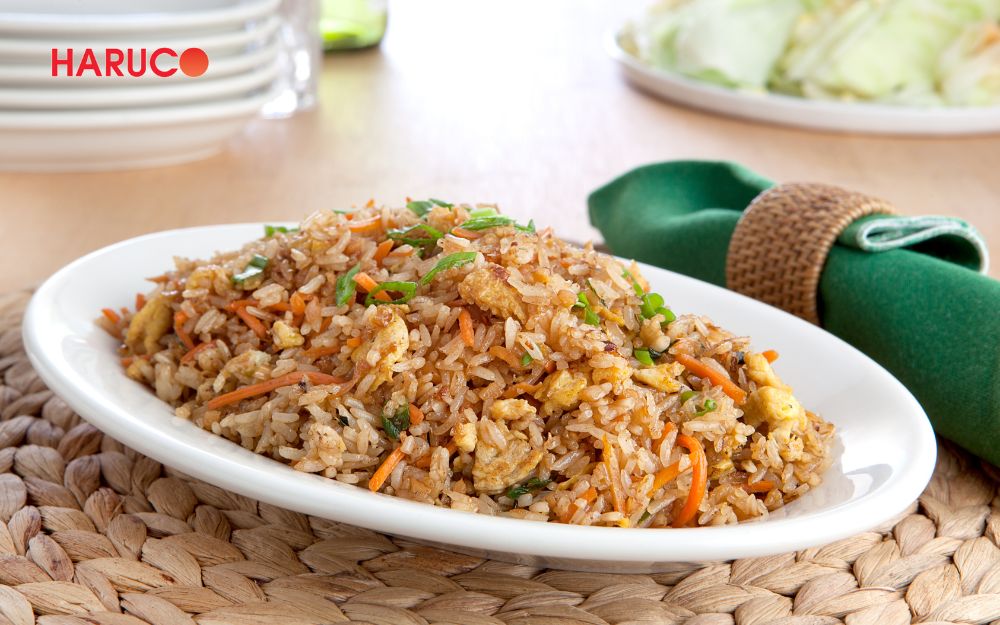 Lượng calo trong cơm rang bị ảnh hưởng nhiều bởi cách chế biến