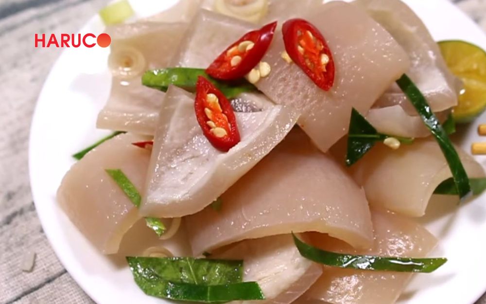 Ăn da heo giúp bổ sung collagen hỗ trợ làm đẹp da