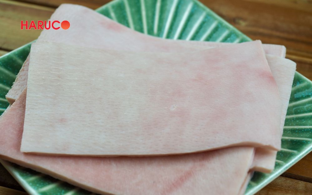 Da heo là lớp vỏ bọc ngoài cùng của con heo