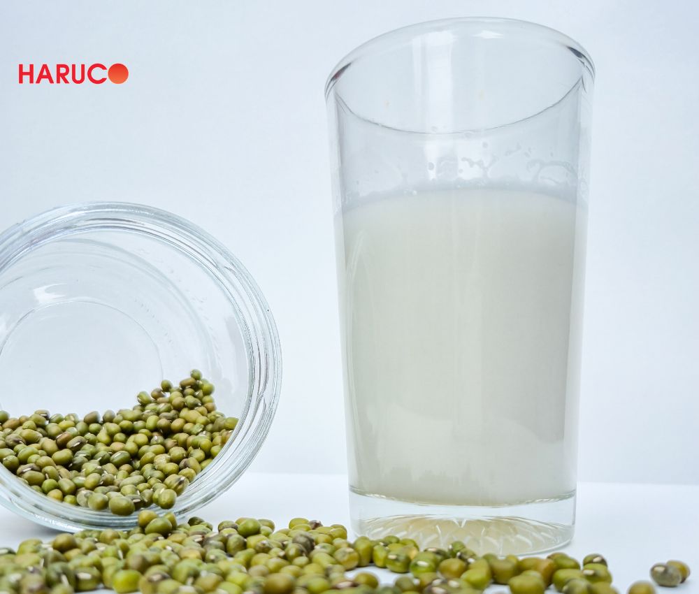 Sữa đậu xanh là thức uống thanh mát, dễ uống