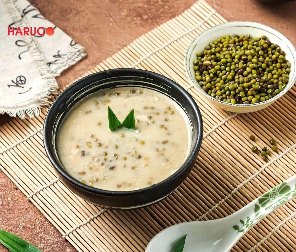 Cháo đậu xanh yến mạch phù hợp cho bữa sáng