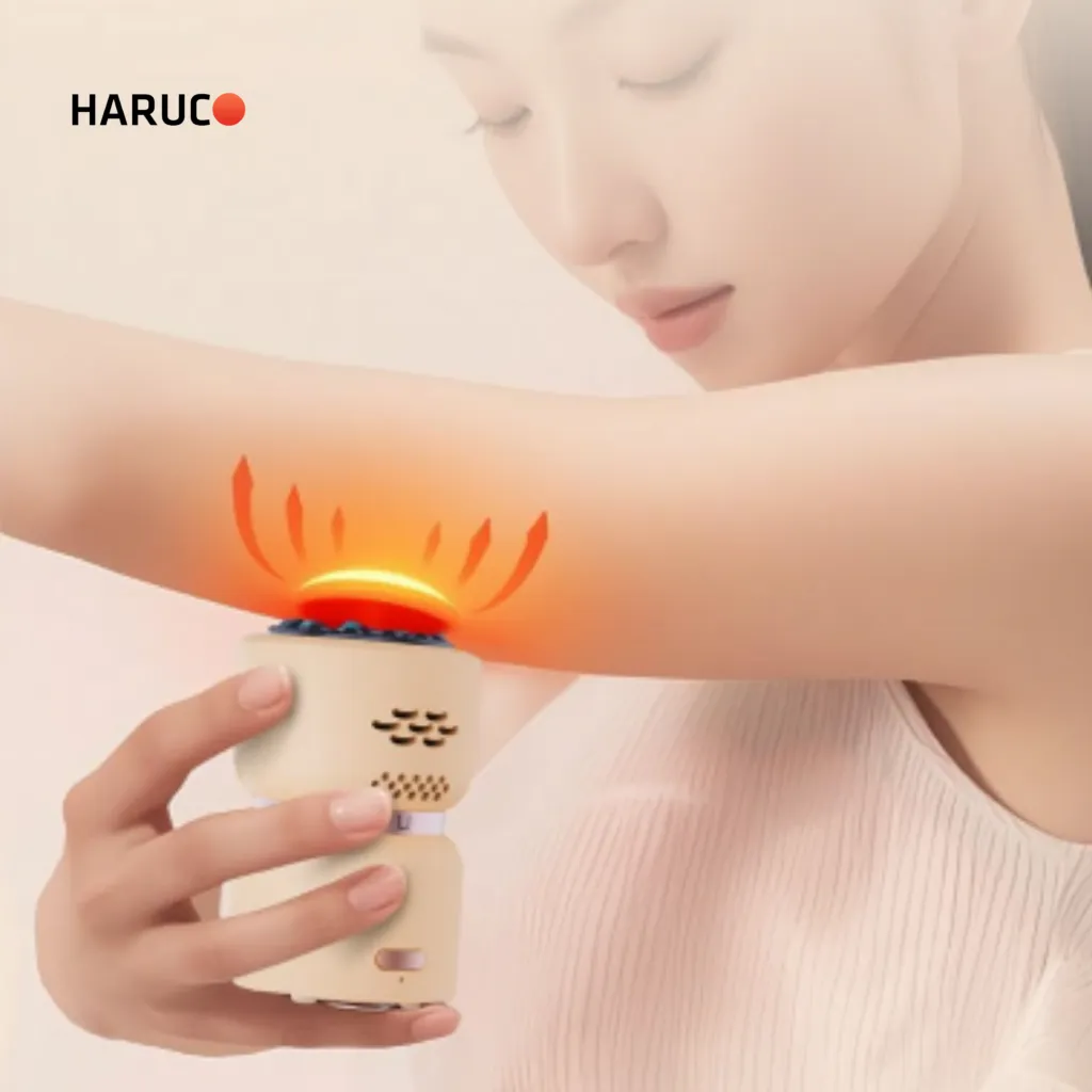 Sử dụng máy xông ngải cứu nhiệt lượng cầm tay mini giúp giảm tình trạng tay có cảm giác như kim châm