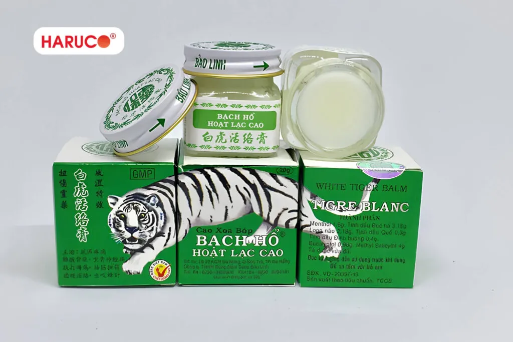 Công dụng và rủi ro khi bôi cao Bạch Hổ