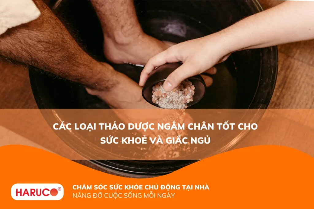 Các loại thảo dược ngâm chân tốt cho sức khỏe và giấc ngủ