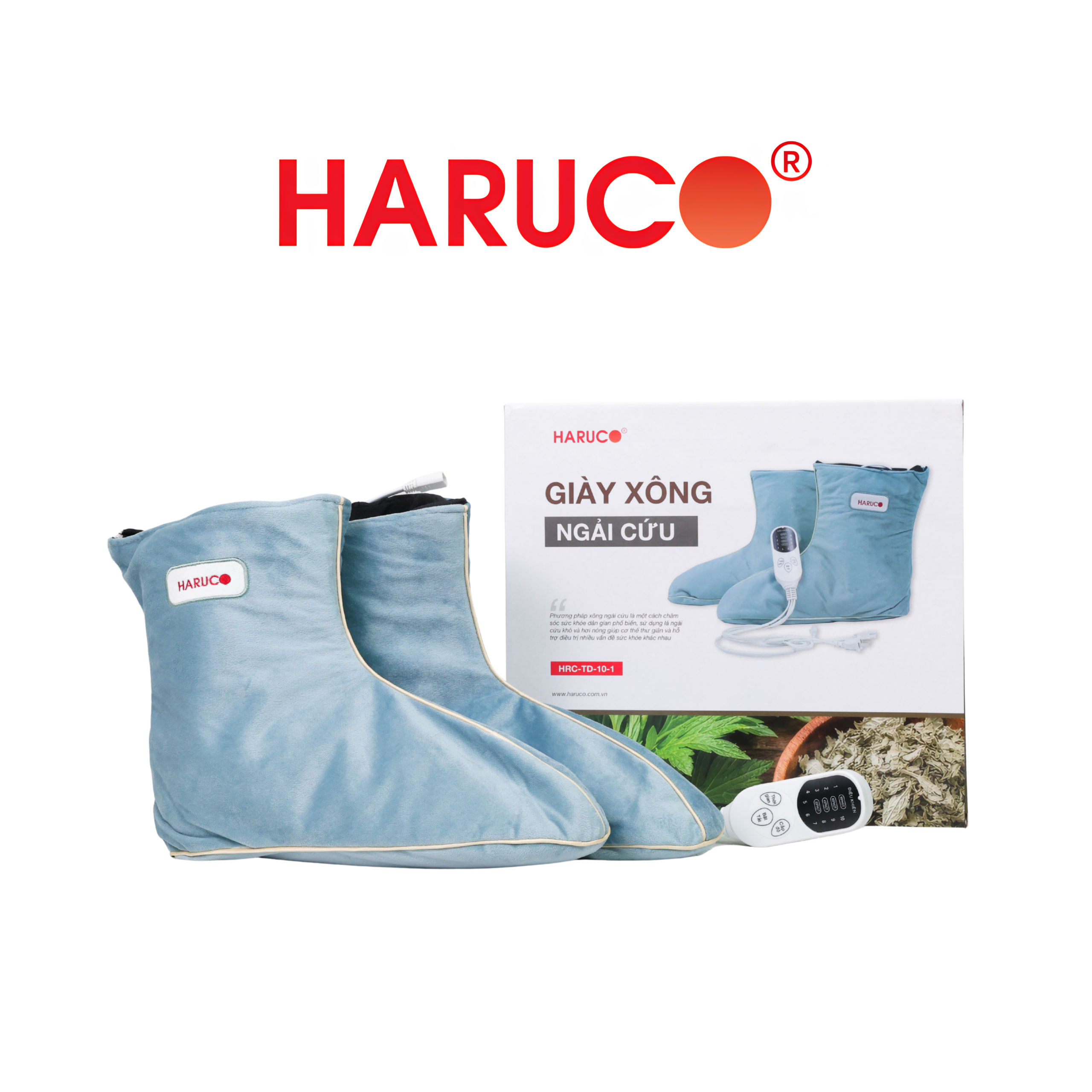 Giày xông ngải cứu Haruco HRC-TD-10-1