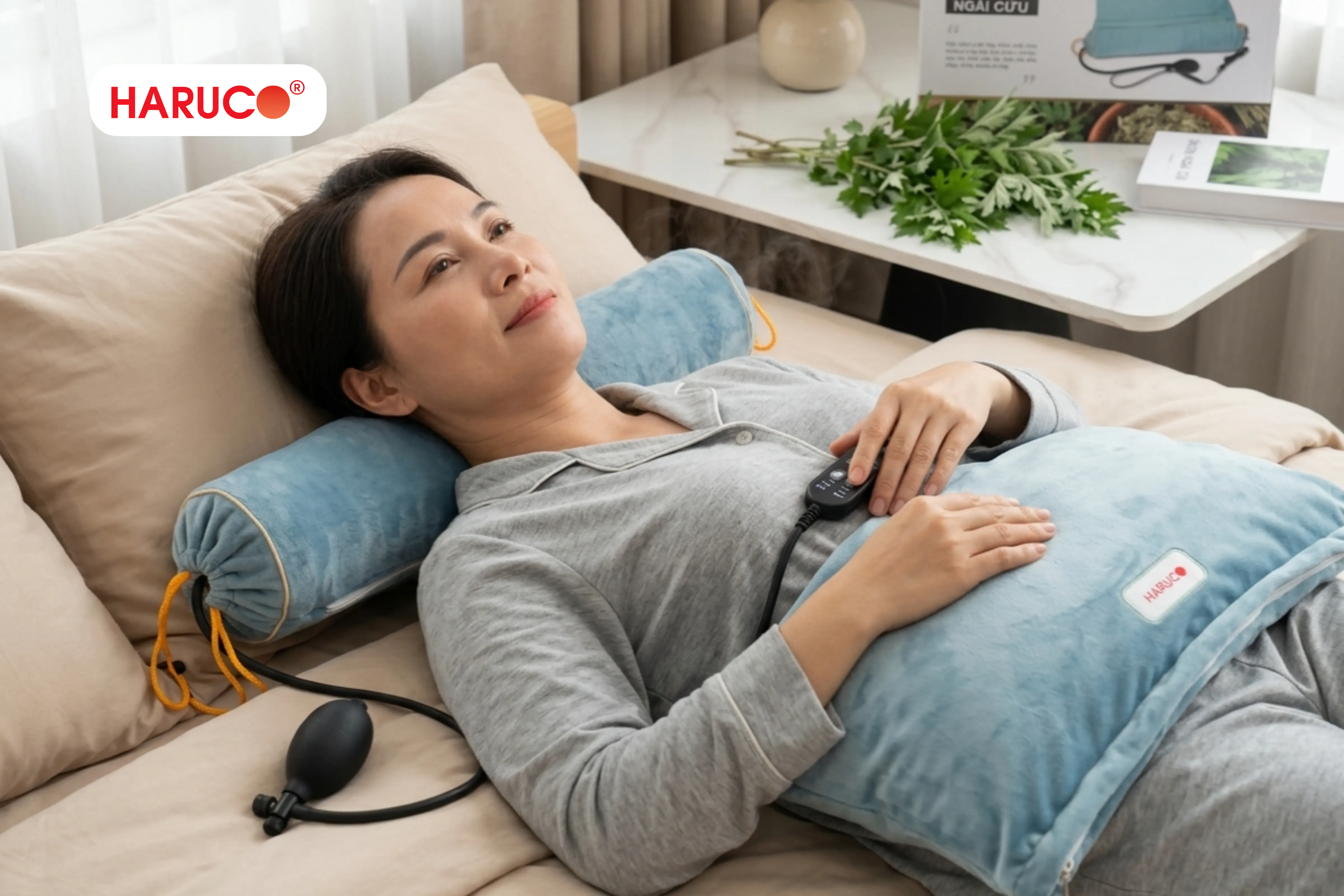 Vì sao nên sử dụng gối chườm ngải cứu tại nhà?