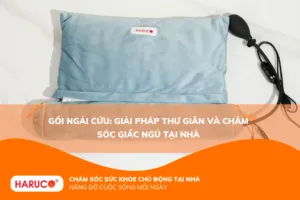 Gối ngải cứu: Giải pháp thư giãn và chăm sóc giấc ngủ tại nhà